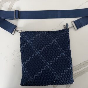 Haute Shore Navy Blue Cross Body Bag